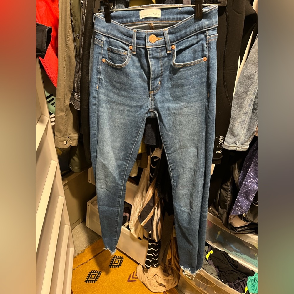 Loft size 00 jeans